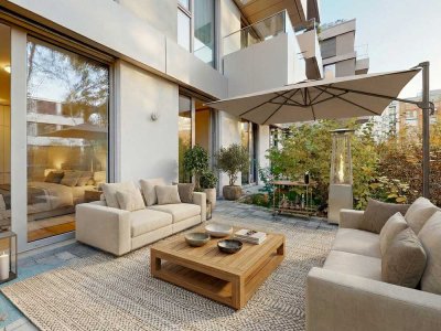 Moderne 4-Zimmer-Neubauwohnung mit zwei Terrassen in zentraler Lage von Berlin-Mitte
