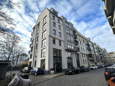 Moderne Maisonette-Wohnung in Leipzig mit Balkon und Einbauküche