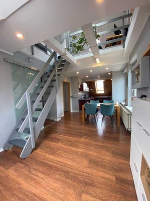 Exklusive Maisonette mit traumhaftem Blick und großzügiger Dachterrasse