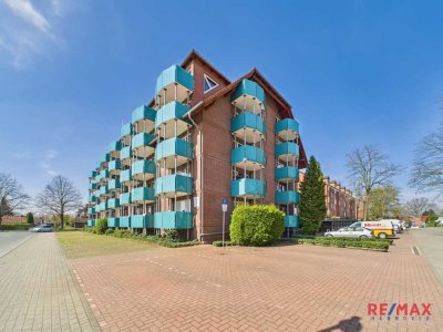 Charmante 1-Zimmer-Erdgeschosswohnung mit Balkon in Hannover-Sahlkamp!