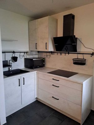 Sanierte 1-Zimmer-Wohnung mit Terrasse in Unterhaching