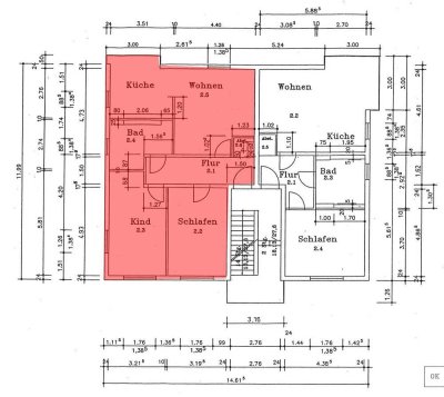 3-Raumwohnung in ruhiger Wohnlage