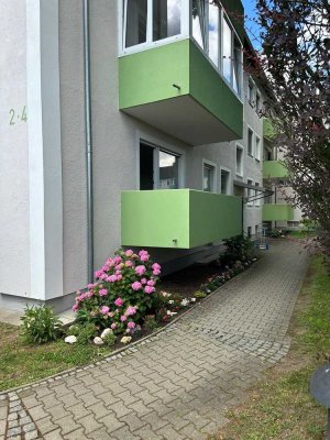 Stilvolle 1-Raum-Wohnung mit Einbauküche in Neusäß
