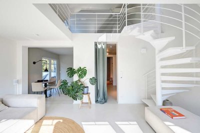 Modernes Loft-Feeling mit Galerie, zwei Terrassen & Weitblick in die Natur