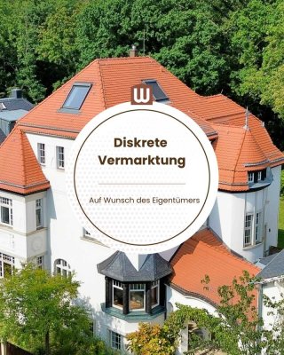 Architektonisches Juwel: Denkmalgeschützte Villa mit großzügiger Remise in Dresden!