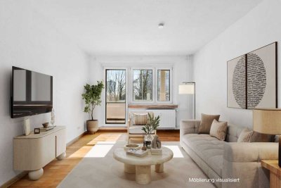 ***BEZUGSFREI: Moderne 3-Zimmer-Wohnung mit sonnigem Wintergarten***