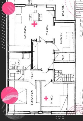 Attraktive 3-Zimmer-Wohnung mit Balkon & Einbauküche - Frisch renoviert - ab Dezember bezugsfertig