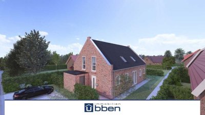 Haus B: Exklusive Neubau-Doppelhaushälfte in Carolinensiel – Kapitänshausstil – Provisionsfrei!