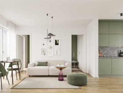 Bauabschnitt 2: Neubau 1,5 Zimmer Wohnung in Landshut