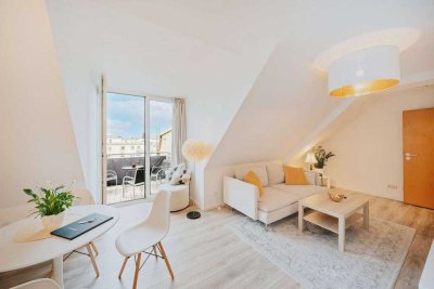 Stilvolle 2-Zimmer-Wohnung | Komplett möbliert & hochwertig saniert in Stadtfeld