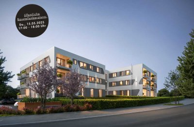 BAUSTELLENBERATUNG 15.05.2025 17 - 18 Uhr – PLATZ FÜR DIE GANZE FAMILIE: 4-Zi.-Whg. mit Balkon im OG