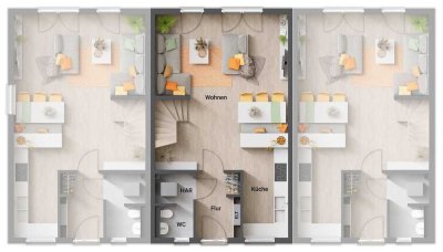 Neubau-Reihenhaus mit Zukunft – steuerlich klug investieren