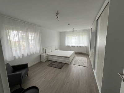 Renovierte und vollmöblierte 1,5-Zimmer-Wohnung mit Balkon in Aalen-Wasseralfingen ab sofort!