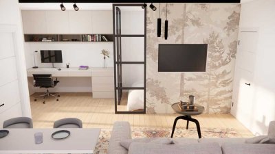 Sympathische 1 Zimmerwohnung in Alt- Moosach