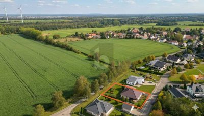 MODERNER BUNGALOW MIT WÄRMEPUMPE & EBK