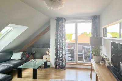 Sichere Mieteinnahmen – Gepflegte DG-Wohnung mit Dachbodennutzung