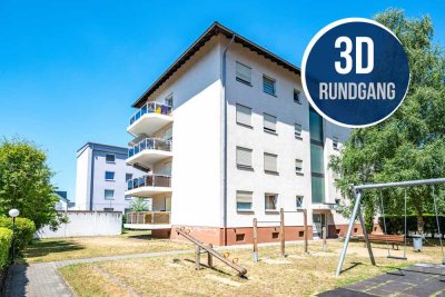 Maintal-Bischofsheim: Großzügige, neuwertige 4-Zimmer-Wohnung mit Süd-West Balkon & tollem Grundriss
