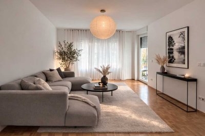 2 Zi.-Wohnung in München Feldmoching mit Garten und TG