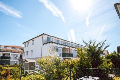 Schöne 2-Zimmer-Wohnung mit gehobener Innenausstattung mit Balkon in Nördlinge