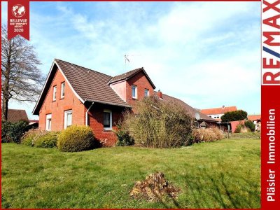 Sanierungsbedürftiges, großes Fehnhaus in Warsingsfehn * Moormerland * 1540 qm Grundstück * 2 WE *