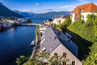 Exklusive Mietwohnung am Traunsee – hochwertig möbliert &amp; einzigartig gelegen