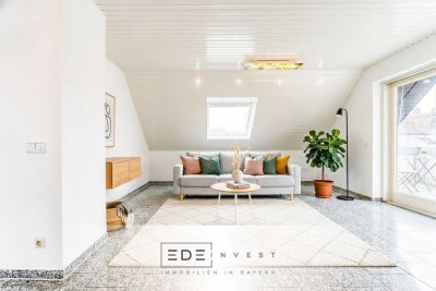 Einzigartige und einmalige DG Maisonette Wohnung in Kriegshaber
