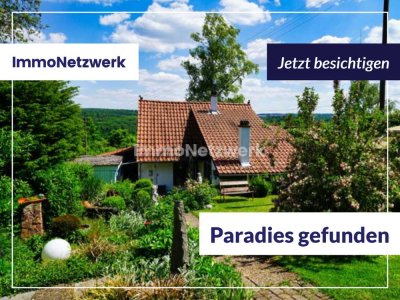 Ihr eigenes Paradies zwischen Pforzheim und Eutingen: 90 m² Glück auf riesigem Naturgrundstück!