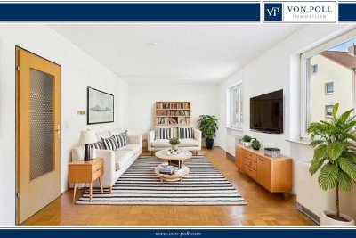 Erdgeschosswohnung mit Terrasse und Garten - Einladendes Zuhause mit Charme und Komfort