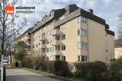 Vermietete 2-Zimmer-Wohnung mit Terrasse und Tiefgaragenstellplatz – in Bad Cannstatt
