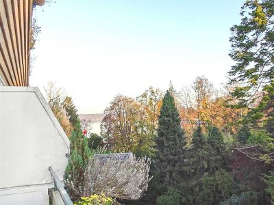 Tutzing: 4-Zi.-Whg. mit Seeblick, großzüg., ruhige in Bahnhofsnähe