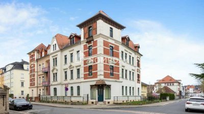 Hochparterre mit Charakter – kompakte Wohnung in stilvoller Ecklage von Meißen
