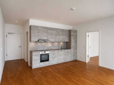Moderne 2-Zimmer-Wohnung im Neubau von 2019 – Balkon, Aufzug & Einbauküche