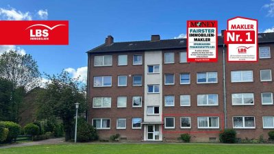 Erdgeschosswohnung  3 Zimmer, Küche, Diele, Bad Balkon , Gartenmitbenutzung