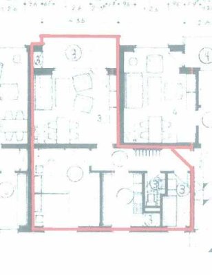 Provisionsfrei! 2-Zimmer Wohnung im EG mit Balkon in Bielefeld-Stieghorst