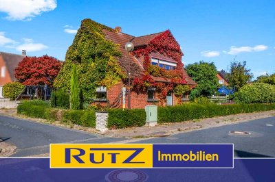 Lemwerder | Charmantes Einfamilienhaus mit Garage auf attraktivem Eckgrundstück