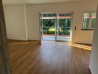 Neubauwohnung 75m² - Würselen Zentrum - Balkon ins Grüne