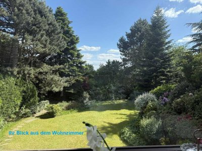 Ahlenberg: Einfamilienhaus mit herrlichem Blick und schönem Garten