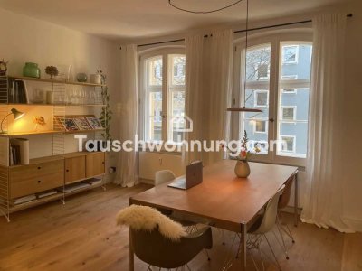Tauschwohnung: Charmante Altbauwohnung mit hohen Decken, ideal für ein Paar