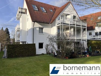 Reichelsdorf! Vermietete 3-Zi.-ETW mit Südterrasse + schönem Blick ins Grüne + TG!