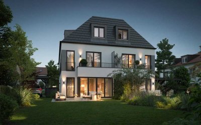 FORMHAUS | Im Bau. Feines Stadthaus mit großem Garten.