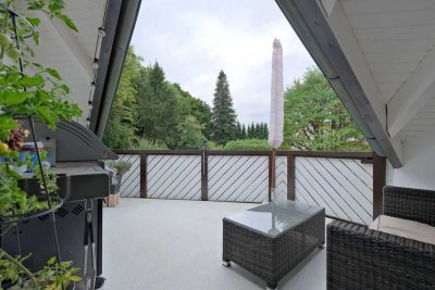 Exclusive Dachterrassenwohnung mit Kamin in Bestlage Grünwalds