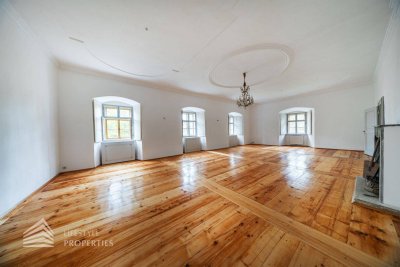 Residieren im Schloss! 3-Zimmer Wohnung in Ebergassing