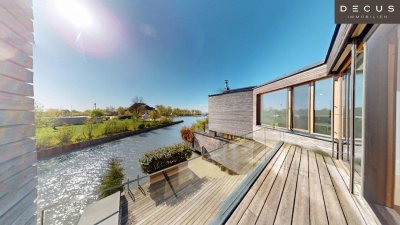 ERSTE REIHE AM SEE | MIT BOOTSANLEGEPLATZ UND SONNENTERRASSE