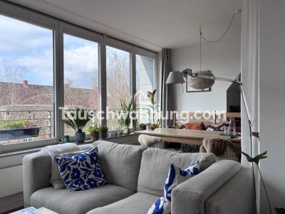 Tauschwohnung: Schöne helle Galerie-Wohnung in Mauritz Mitte!