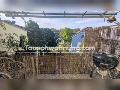 Tauschwohnung: Wunderschöne ruhige 3-Zimmer Wohnung mit Südwest-Balkon.