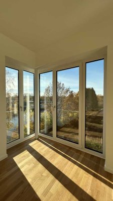 3-Zimmer-Neubau-Wohnung mit direktem Blick auf die Elbe