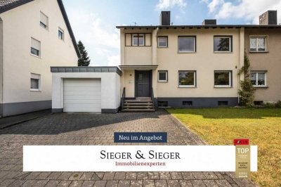 Charmante Doppelhaushälfte mit großem Gartenparadies in ruhiger Wohnlage