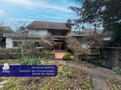 RARITÄT! Sanierungsbedürftiges Schmuckstück von OT HOFFMANN im Woogsviertel!