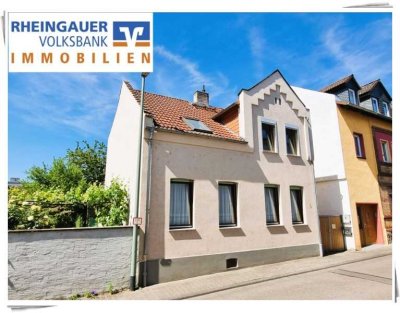 * Geisenheim-Stadt: Einfamilienhaus - derzeit geteilt in 2 Eigentumswohnungen **