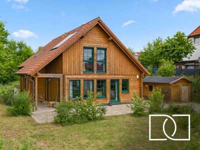 Traumhafte Lage! Ökologisches Einfamilienhaus mit Südterrasse, Blick ins Grüne und guter Anbindung